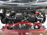 自慢のエンジンはパワードbyHONDAです。精度とバランスにこだわって、低回転からスムースなパワーを発揮します。