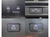 前席・2列目・3列目のUSB Type-C端子を確認できます。
