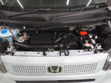 自慢のエンジンはパワードbyHONDAです。精度とバランスにこだわって、低回転からスムースなパワーを発揮します。