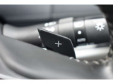 運転者がハンドルから手を離さずに、マニュアルトランスミッション車を運転しているかのように、疑似的なギアチェンジ(変速比の変更)を行うための装置です。