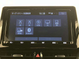 Bluetooth接続に対応 AM.FMラジオ DVD再生機能付きCDステレオ TVも視聴可能です(停車時)