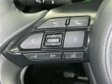 ステアリングスイッチ装備!運転しながら手元でオーディオの操作などができます。