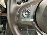 ステアリングにオーディオ操作スイッチが付いています。オーディオ画面に直接タッチしなくても操作が出来ますので、運転に集中できます。