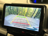 【バックカメラ】駐車時に後方がリアルタイム映像で確認できます。大型商業施設や立体駐車場での駐車時や、夜間のバック時に大活躍!運転スキルに関わらず、今や必須となった装備のひとつです!