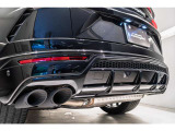 Matt black exhaust tailpipes
