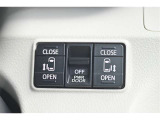 【両側パワースライドドア】スマートキーや運転席のスイッチで後席両側スライドドアの開閉が可能、電動なので力を入れてドアを開ける必要が無く、小さなお子様でも簡単に開け閉めでき快適です