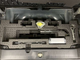 もしもの時に安心なパンク修理キット、工具、ジャッキ搭載
