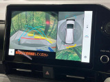 【パノラミックビューモニター】専用のカメラにより、上から見下ろしたような視点で360度クルマの周囲を確認することができます☆死角部分も確認しやすく、狭い場所での切り返しや駐車もスムーズに行えます。