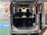 使い方次第で広い収納スペースが拡がります。実際現車でご確認していただけます。