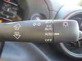 AUTOの位置にセットしておくと、暗くなったら自動でライトの点灯をサポートしてくれます!高速道路でのトンネル通過時など便利です!