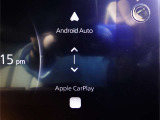 Apple CarPlayやAndroid Autoなど確認できる接続画面を掲載しています。