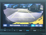 ◆【リアカメラ】が装着されています。リバースに入れるだけで映ります。後方の安全確認や、狭い駐車場での車庫入れ、雨の日や夜間など視界の悪い時に便利です。安全にバックする為には欠かせない装備です。