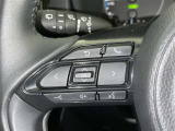ステアリングスイッチ装備!運転しながら手元でオーディオの操作などができます。
