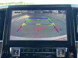バックガイドモニター搭載。駐車が苦手な方や狭い駐車場でも安心です。