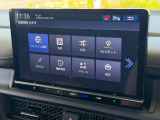 ナビゲーション目的地設定画面で御座います。大きなUIで操作が簡単です!