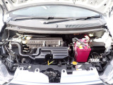 エンジンルームもクリーニング済みです。納車前に点検整備も行います。