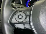 ステアリングスイッチ装備!運転しながら手元でオーディオの操作などができます。