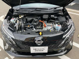 エンジンとモーターが両立している次世代型パワーユニットe-Powerのエンジンルーム
