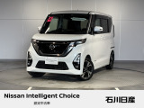 ルークス ハイウェイスターGターボ プロパイロットエディション ワンオーナー 入庫しました♪ ボディカラーはホワイトパールです☆