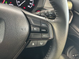 クルーズコントロールを装備しています。高速道路などで一定の速度で走ってくれるので運転が楽ですよ!速度を設定できますので、スピードの出しすぎにも注意できます。