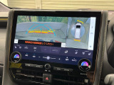 【パノラミックビューモニター】専用のカメラにより、上から見下ろしたような視点で360度クルマの周囲を確認することができます☆死角部分も確認しやすく、狭い場所での切り返しや駐車もスムーズに行えます。