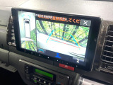 【パノラミックビューモニター】専用のカメラにより、上から見下ろしたような視点で360度クルマの周囲を確認することができます☆死角部分も確認しやすく、狭い場所での切り返しや駐車もスムーズに行えます。