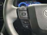 ステアリングスイッチ装備!運転しながら手元でオーディオの操作などができます。