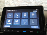 純正ナビが搭載されています。初めての道も安心ですね。Bluetooth接続可能!