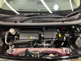 エンジンルームもクリーニング済みできれいですよ。日産の整備士がしっかりと丁寧に点検していますので安心してお乗りいただけます