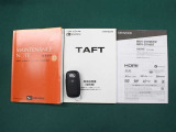 取説&メンテナンスノートが付属されています。