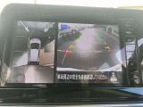 アラウンドビューモニター付きで車の全周の安全確認ができます。前後センサーで移動物を検知!音と画面点滅でお知らせします。