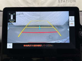 バックガイドモニターで、後方を確認しながら安心して駐車することができます。運転初心者も熟練者も必須の機能ですよ!