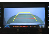 バック駐車が苦手な方の強い味方です。後方の状況が一目で分かりますので安心ですね。