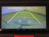 バックガイドモニターで搭載で、駐車場もラクラク安心!