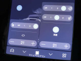 ベンチレーションヒーターマッサージ機能が3段階で設定できステアリングホイールヒーターも3段階で調節できます