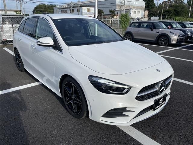 Bクラス B200d AMGラインパッケージ 禁煙車 純正12.5インチナビ 黒半革シート