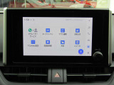 純正ディスプレイオーディオ。アップルカープレイ、アンドロイドオート、ラジオ、TV、バックカメラ機能付き。Tコネクトサービスも利用可能です。