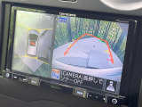 【アラウンドビューモニター】専用のカメラにより、上から見下ろしたような視点で360度クルマの周囲を確認することができます☆死角部分も確認しやすく、狭い場所での切り返しや駐車もスムーズに行えます。