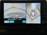 マルチビューカメラシステムです。周囲の状況を多彩なビューでナビ画面に表示します。駐車場や見通しの悪い交差点での安心感を高めます♪