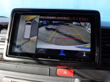 パノラミックビューモニター付きで駐車時も安心!