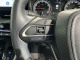 各操作スイッチなどもハンドルから手を放すことなく操作可能で安全運転に支援いたします!