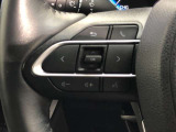 【ステアリングスイッチ】左です。ハンドルから手を離さず、運転に集中したまま手元でオーディオ操作等ができます。