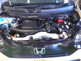 自慢のエンジンはパワードbyHONDAです。精度とバランスにこだわって、低回転からスムースなパワーを発揮します。