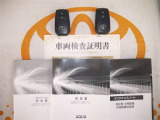 スマートキー付。取扱説明書とメンテナンスノートもあります☆品質評価シート付いてます!トヨタ認定中古車ライト!!