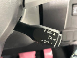 【クルーズコントロール】高速道路もラクラク走行。アクセルを離しても一定速度で走行ができ、長距離運転時の負担を軽減!加速・減速も簡単なスイッチ操作で調整できます。