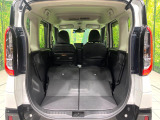 普段のお買い物や通勤、送迎等に十分な荷室スペースを確保しております。セカンドシートを倒すと、大きな荷物の積載も可能です♪