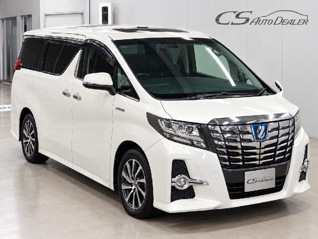 アルファード ハイブリッド 2.5 SR E-Four 4WD サンルーフ リアモニター 両自 パワー...
