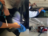 【まるごとクリーニング】エンジンルーム・給油口・タイヤ・タイヤホイール・タイヤハウスなど目に見えない細かな個所も丁寧に洗浄!フロアーマットも高圧洗浄でまる洗いします!