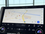 【ナビ画面】主に地図を表示し、目的地へのルート案内や渋滞情報などを表示するために使われます。