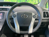 【ステアリングスイッチ】運転中、前方から目線をそらすことなく、オーディオ等の操作が可能な便利機能!安心&快適なドライブを演出してくれます♪